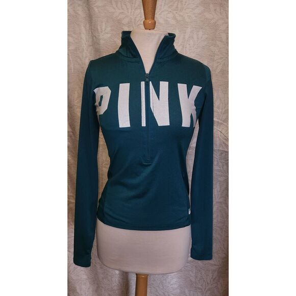 A8  PINK half zip activewear top - Picture 3 of 7